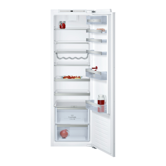 NEFF KI181-Serie Gebrauchsanleitung