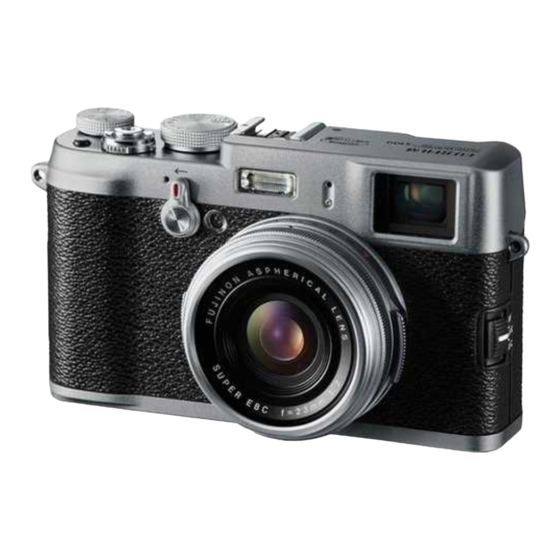 FujiFilm FinePix X100 Handbuch