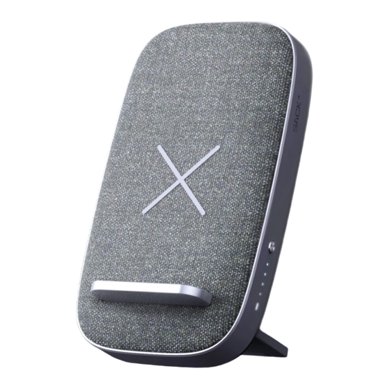 SACKit CHARGEit Stand Bedienungsanleitung