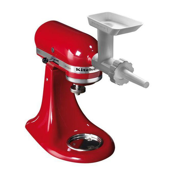 KitchenAid 5KSMSSA Bedienungsanleitung
