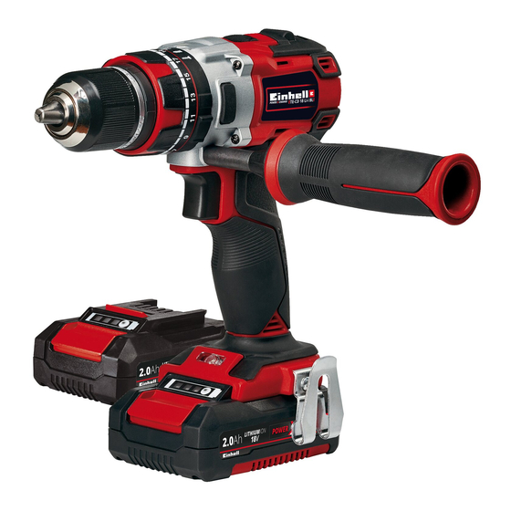 EINHELL TP-CD 18 Li BL-Solo Originalbetriebsanleitung
