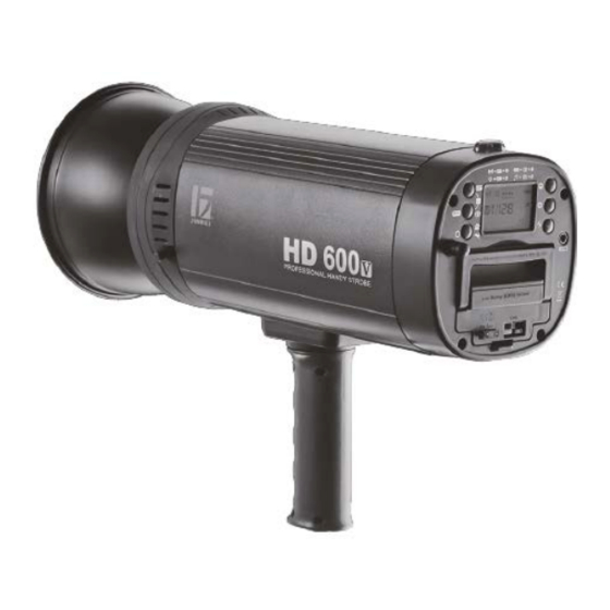 Jinbei HD 600v Bedienungsanleitung