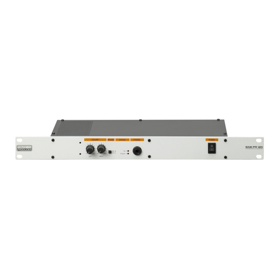 TerraTec SINE PA 200 Handbuch