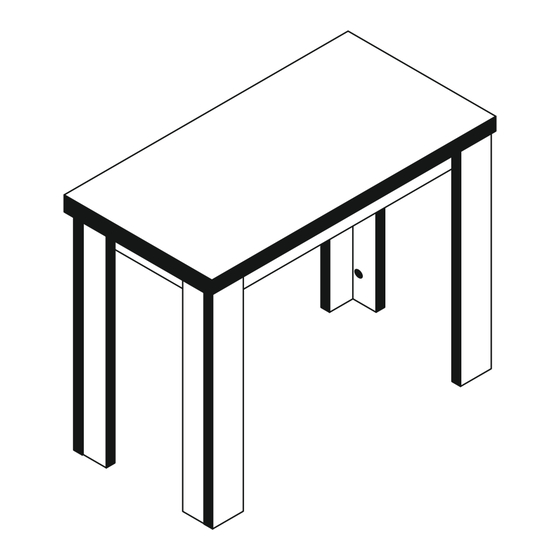 Musterring Bartisch 2.o Montageanleitung