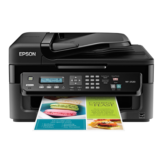 Epson WF-2520 Handbuch
