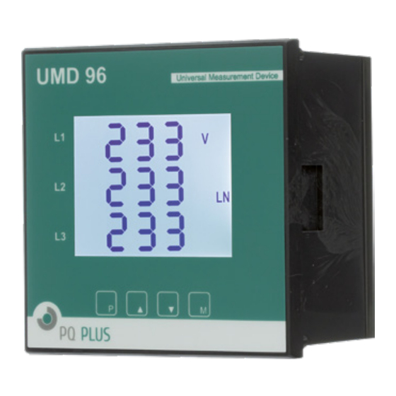 PQ Plus UMD 96 Schnellstartanleitung