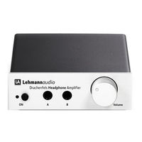 Lehmannaudio Drachenfels Bedienungsanleitung