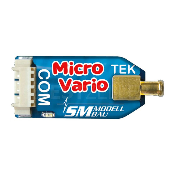 SM Modellbau MicroVario 3200 Handbuch