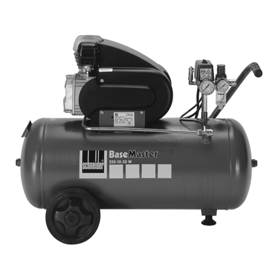 Schneider Airsystems BAM 250-10-50 W Original Bedienungsanleitung