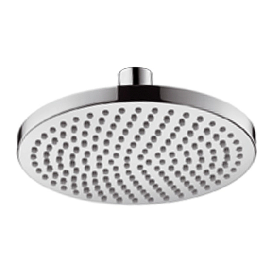 HANSGROHE Croma 160 Montageanleitung
