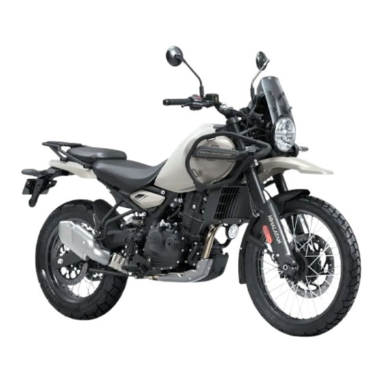 Royal Enfield Guerrilla 450 2024 Bedienungsanleitung