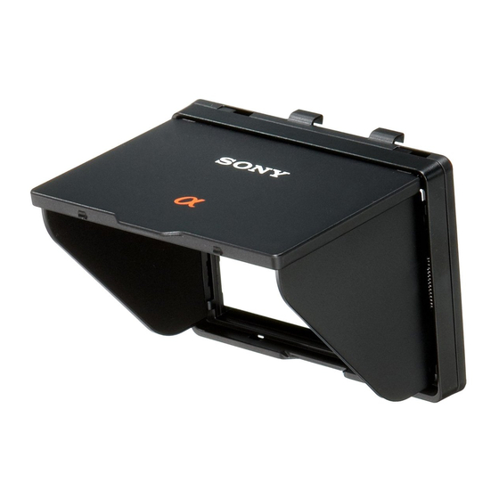 Sony SH-L1AM Bedienungsanleitung