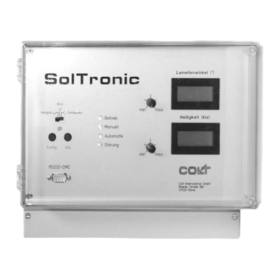 colt SolTronic Funktionsbeschreibung