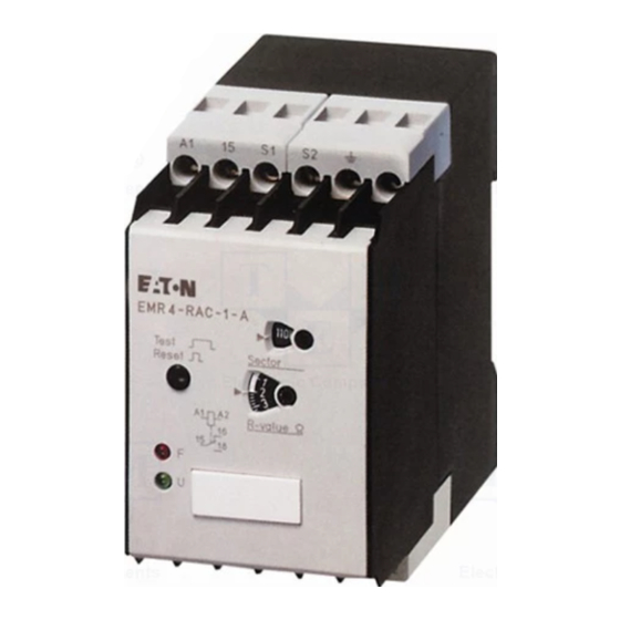 Moeller EMR4-RAC-1-A Montageanweisung