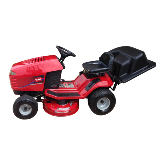 Toro Wheel Horse 15-38 HXL Handbücher