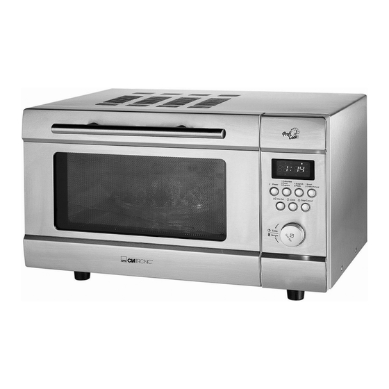 Clatronic mwg 752 e Profi Cook Bedienungsanleitung