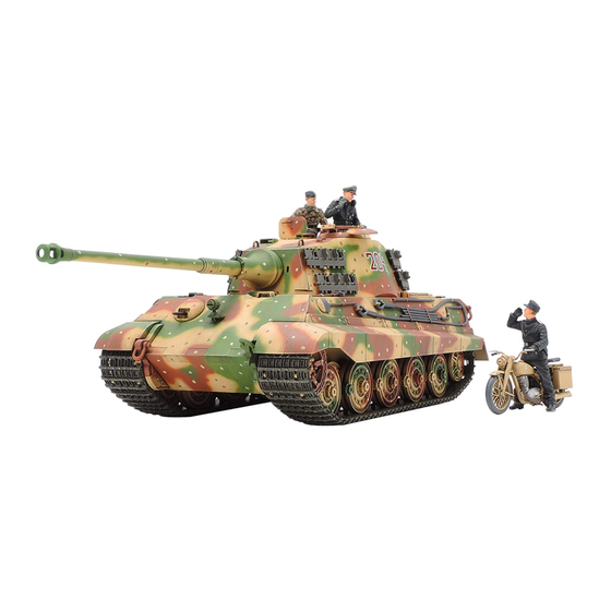 Tamiya King Tiger Bedienungsanleitung