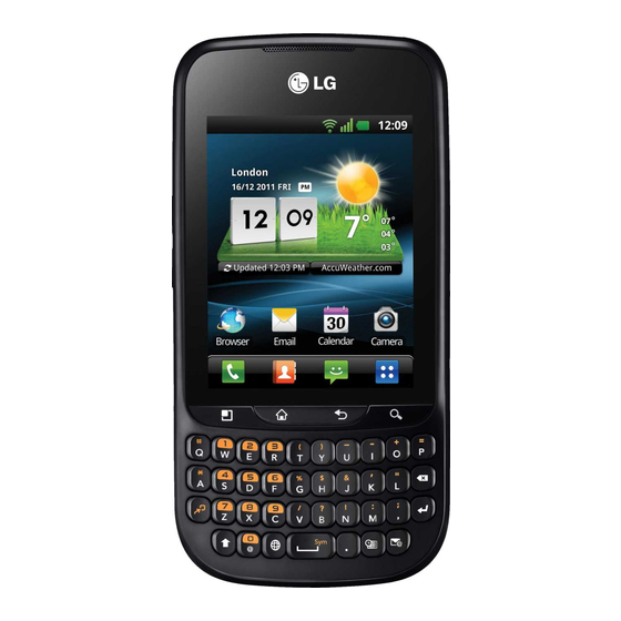 LG -C660 Kurzanleitung