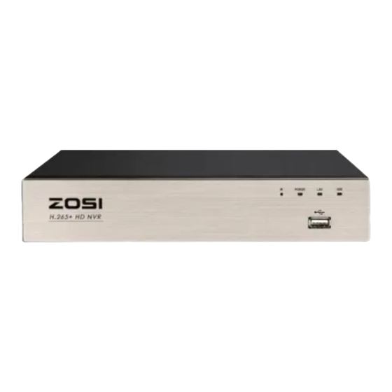 ZOSI HD POE NVR Kurzanleitung
