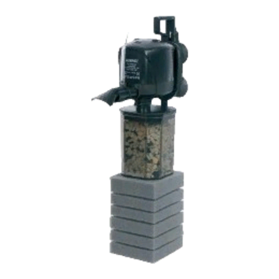 Aquael TURBO FILTER serie Gebrauchsanleitung