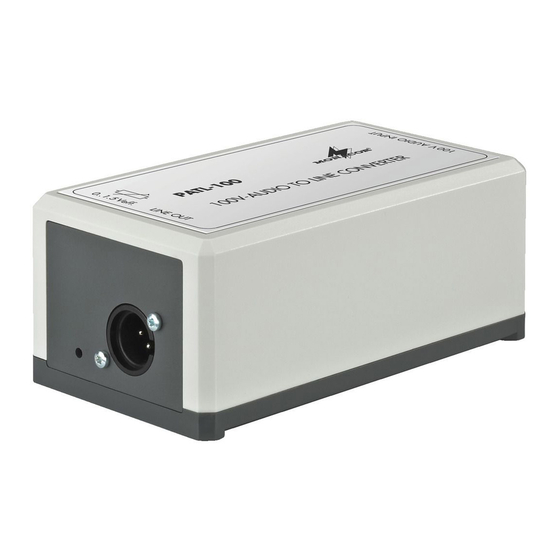 Monacor PATL-100 Installationsanleitung