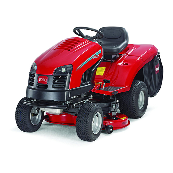 Toro DH 210 Bedienungsanleitung