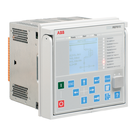 ABB RELION 615-Serie Kommunikationsprotokoll-Handbuch