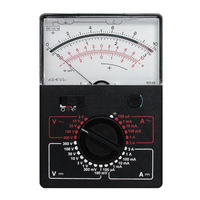 Conatex Vielfachmessgerät analog, Nullpunkt Mitte Bedienungsanleitung