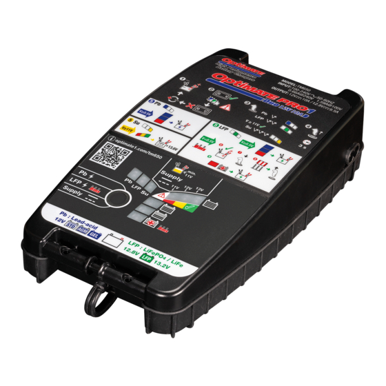 Tecmate OptiMate PRO-1 DUO Handbücher