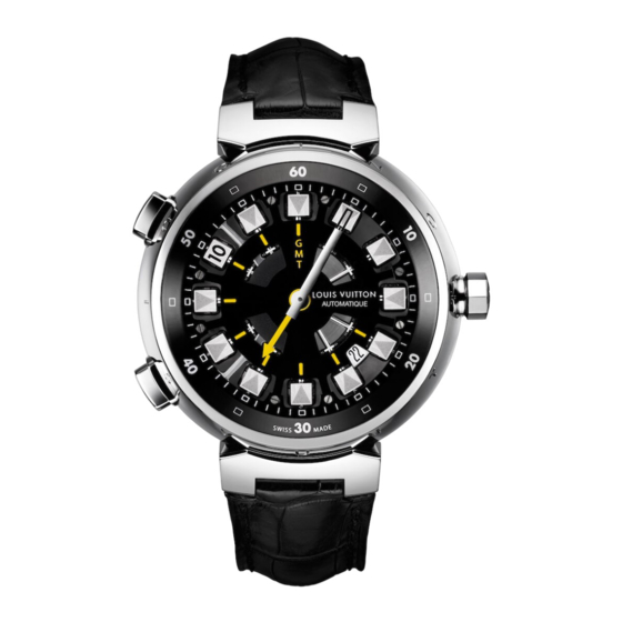 LOUIS VUITTON Spin Time GMT LV 119 Bedienungsanleitung