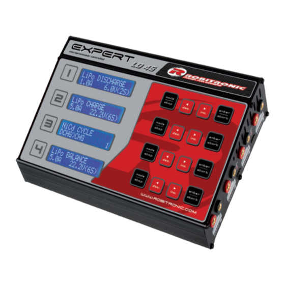 Robotronic expert ld 45 Bedienungsanleitung