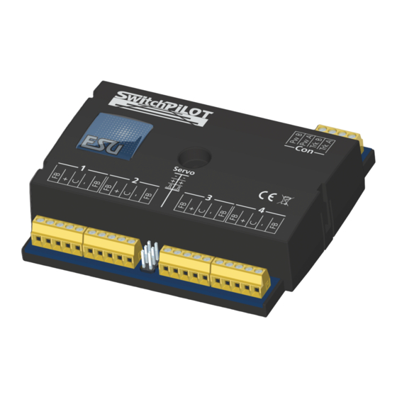Esu SwitchPilot Extension Einbau- Und Betriebsanleitung