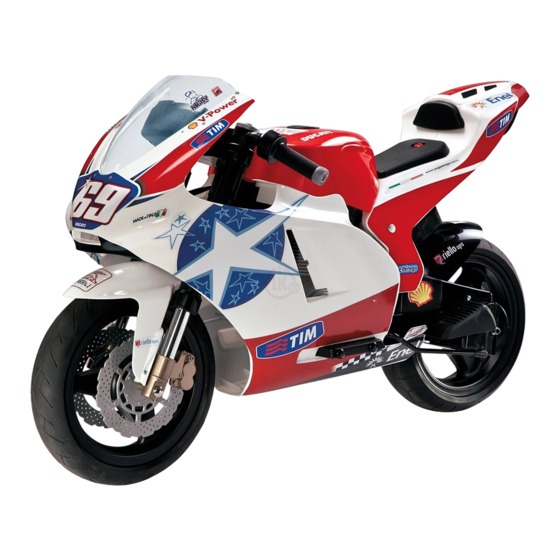Peg Perego DUCATI GP IGOD0517 Gebrauch Und Wartung