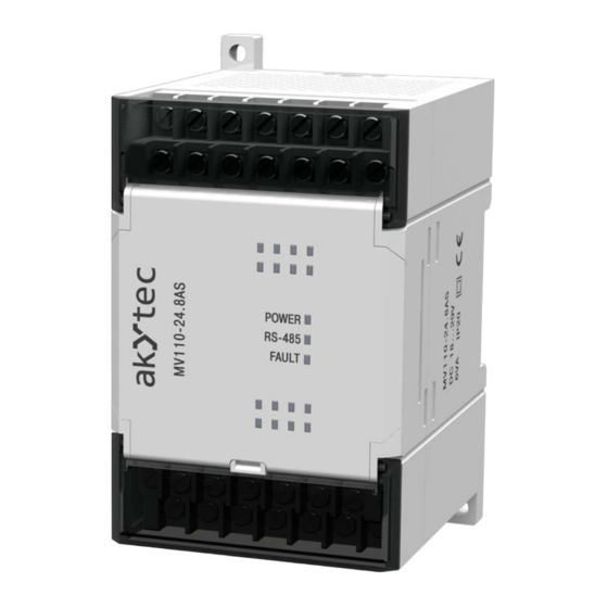 Akytec MV110-8AS Bedienungsanleitung