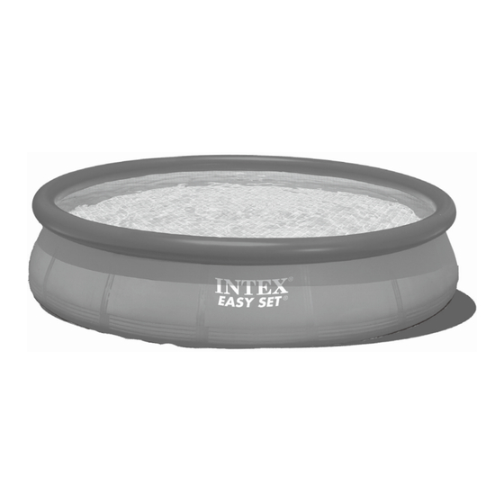 Intex EASY SET POOL 6’ (183cm) Benutzerhandbuch