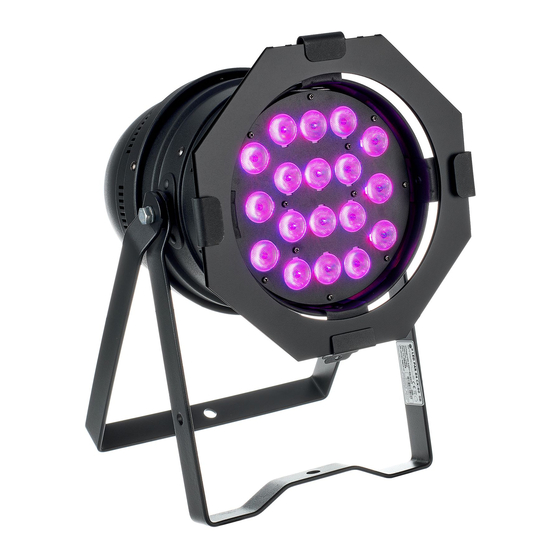 thomann stairville CX-60 HEX/Tourpack 4 Bedienungsanleitung