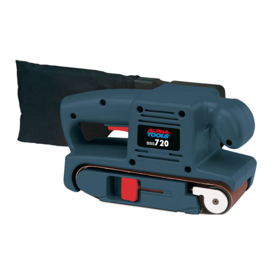 Alpha tools BBS 720 Bedienungsanleitung
