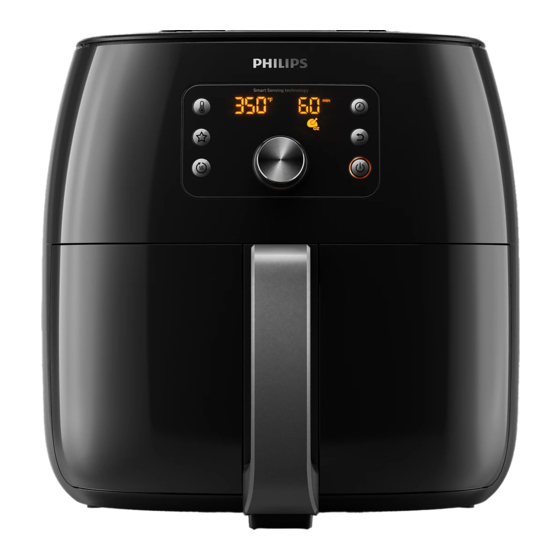 Philips Airfryer Xxl Smart Sensing Bedienungsanleitung PHILIPS AIRFRYER XXL HD986 SERIE BEDIENUNGSANLEITUNG Pdf-Herunterladen