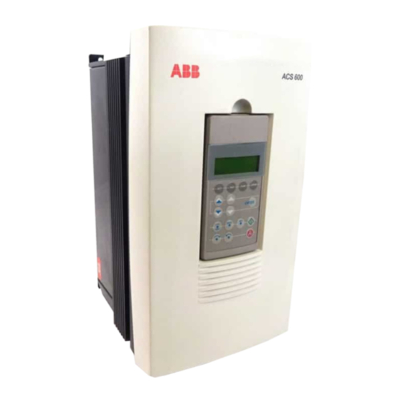 ABB ACS 600 Inbetriebnahmehandbuch