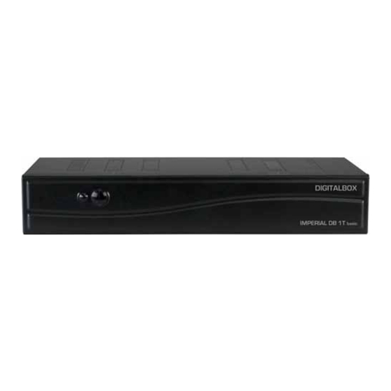 Digital Box IMPERIAL DB 1T Bedienungsanleitung