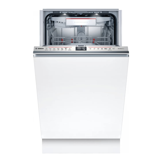 Bosch SPV6YMX11E Gebrauchsanleitung