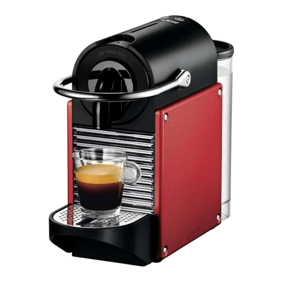 DeLonghi my machine NESPRESSO Bedienungsanleitung