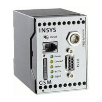 INSYS INSYS GSM Benutzerhandbuch