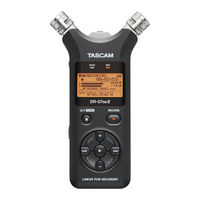 Tascam DR-07MKII Benutzerhandbuch