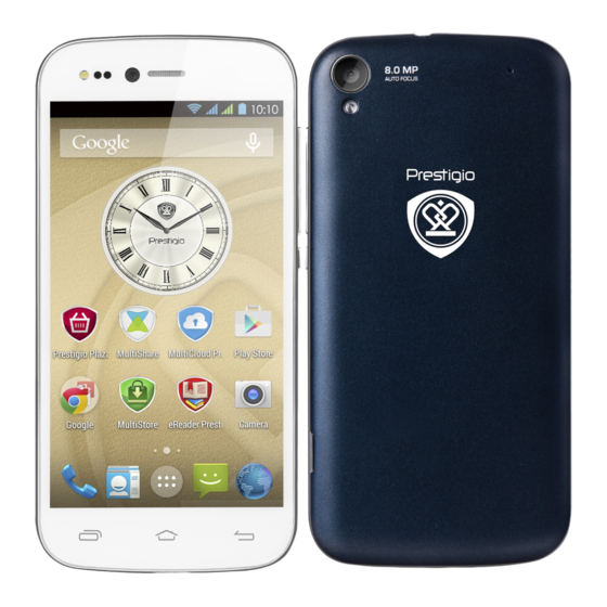Prestigio GRACE X3 Bedienungsanleitung