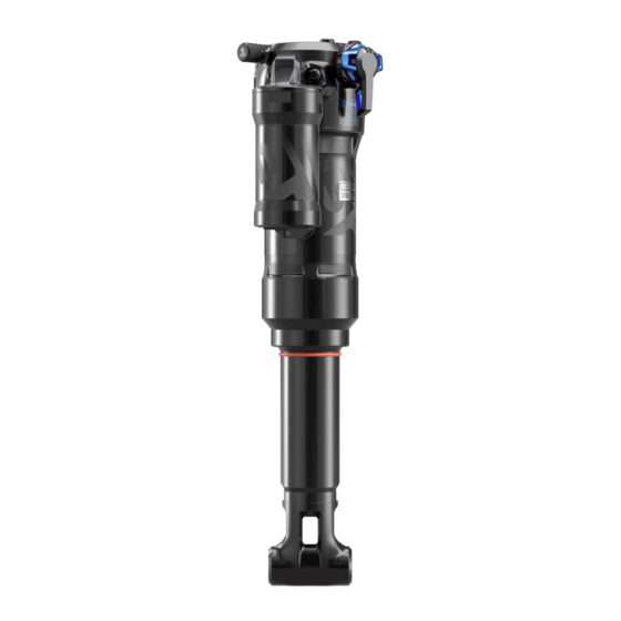 SRAM Rockshox SUPER DELUXE THRUSHAFT Wartungsanleitungen