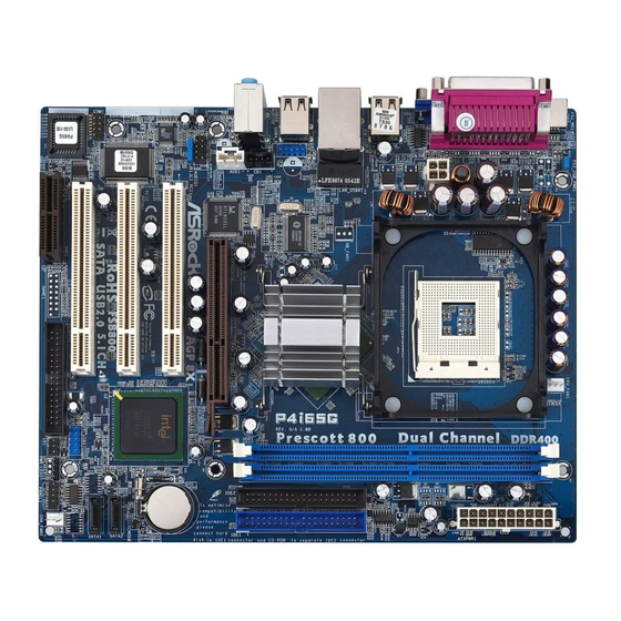 ASROCK P4i65G Bedienungsanleitung