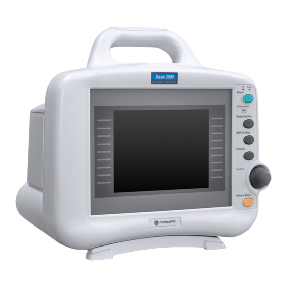 GE Medical Systems Dash 2000 Gebrauchsanweisung