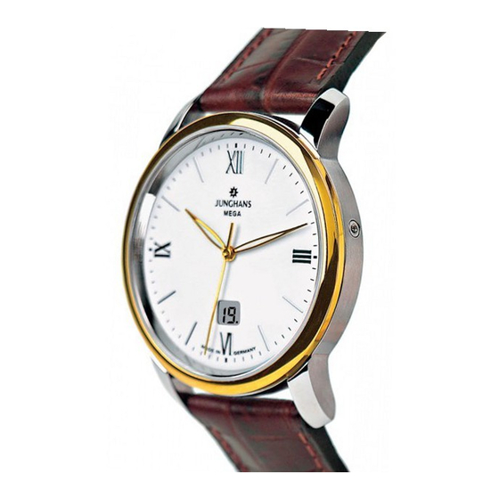 Junghans ANYTIME 199 42712 Bedienungsanleitung