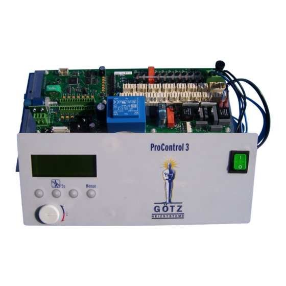 ProCondens ProControl 3 Bedienungsanleitung
